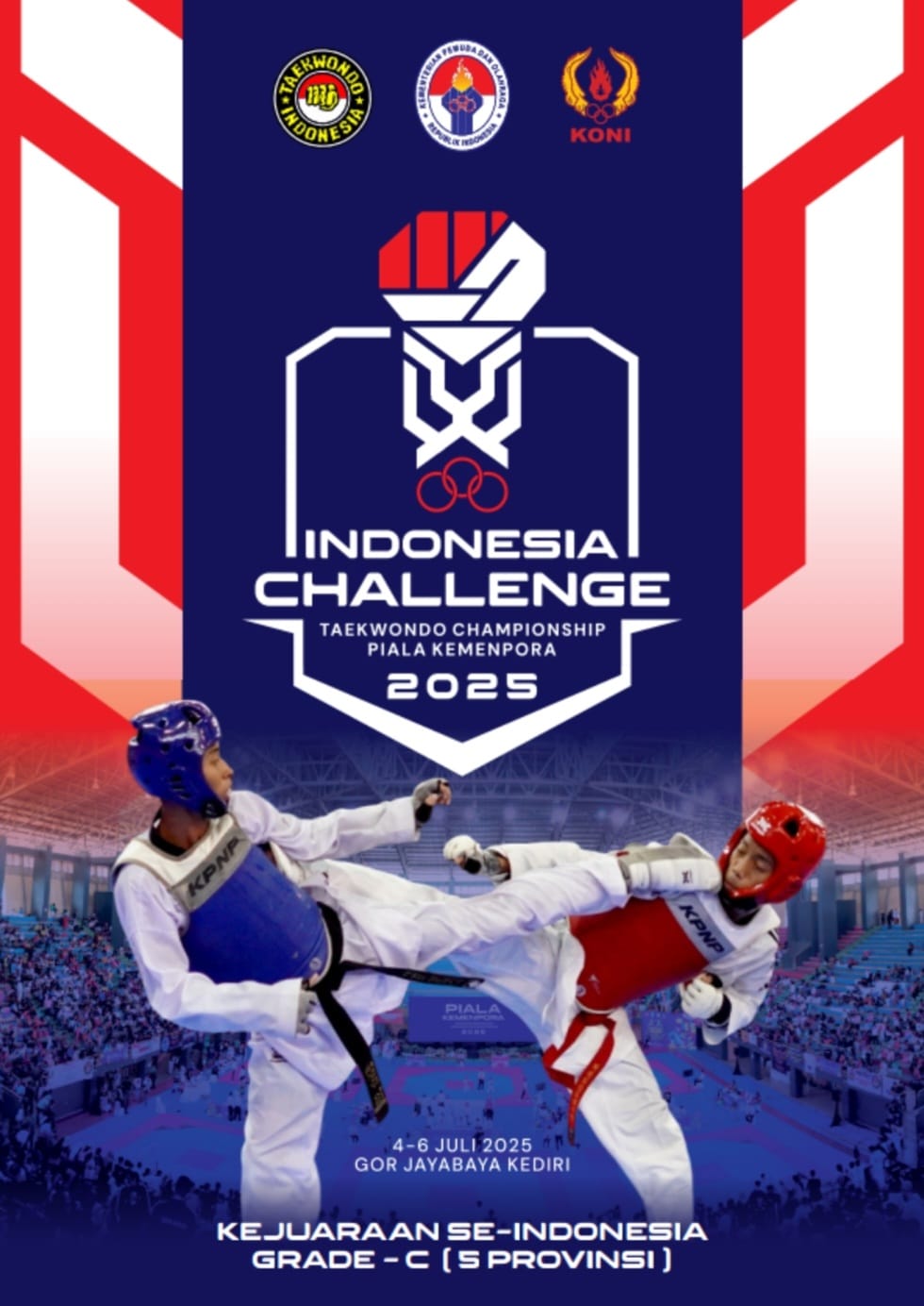 Ajang Pertarungan Prestasi Taekwondo di Tanah Air Taekwondo Indonesia Dojang tstcbengkulu